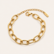 Tulum Chunky Paperclip Bracelet