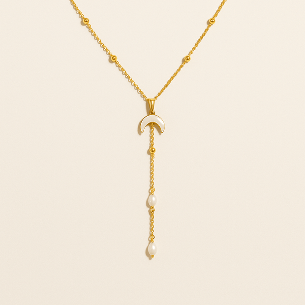 Jellyfish Lariat Necklace