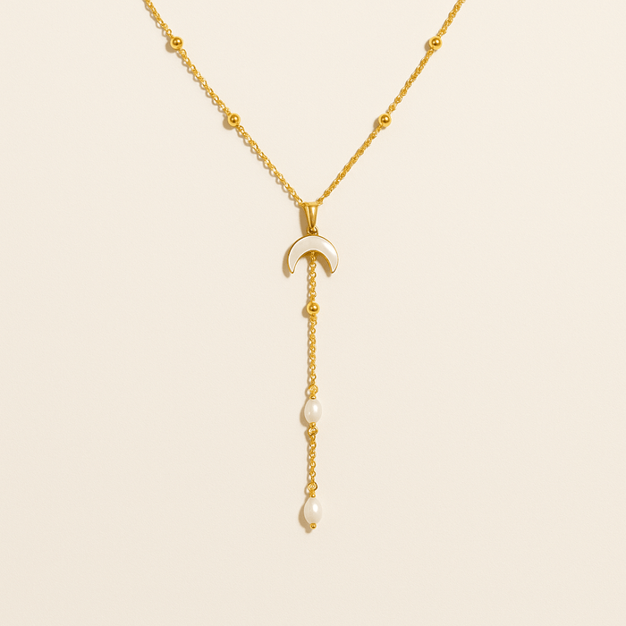 Jellyfish Lariat Necklace